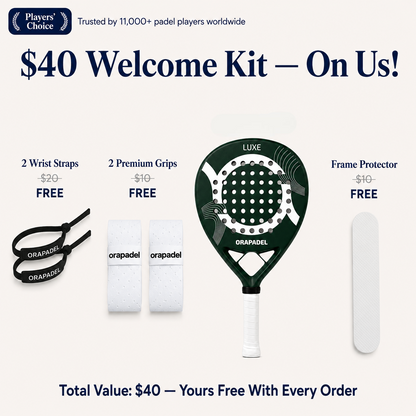 ORA Luxe Verde: Premium Carbon Padel Racket