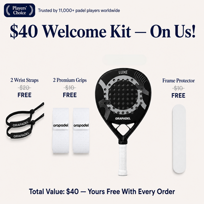 ORA Luxe Onyx: Premium Carbon Padel Racket