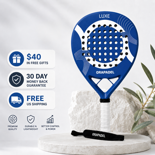 ORA Luxe Royal: Premium Carbon Padel Racket