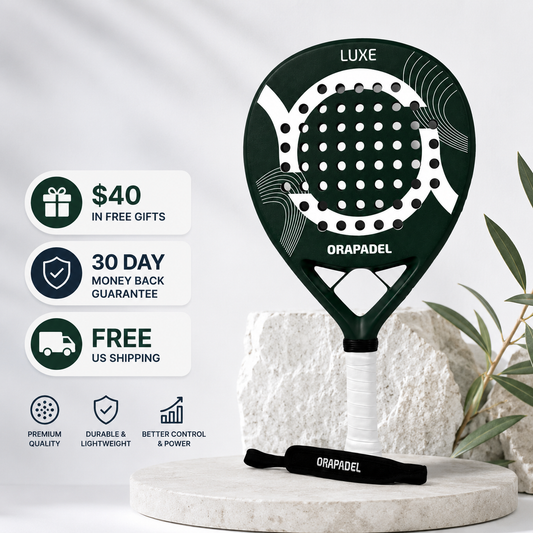 ORA Luxe Verde: Premium Carbon Padel Racket