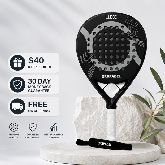 ORA Luxe Onyx: Premium Carbon Padel Racket