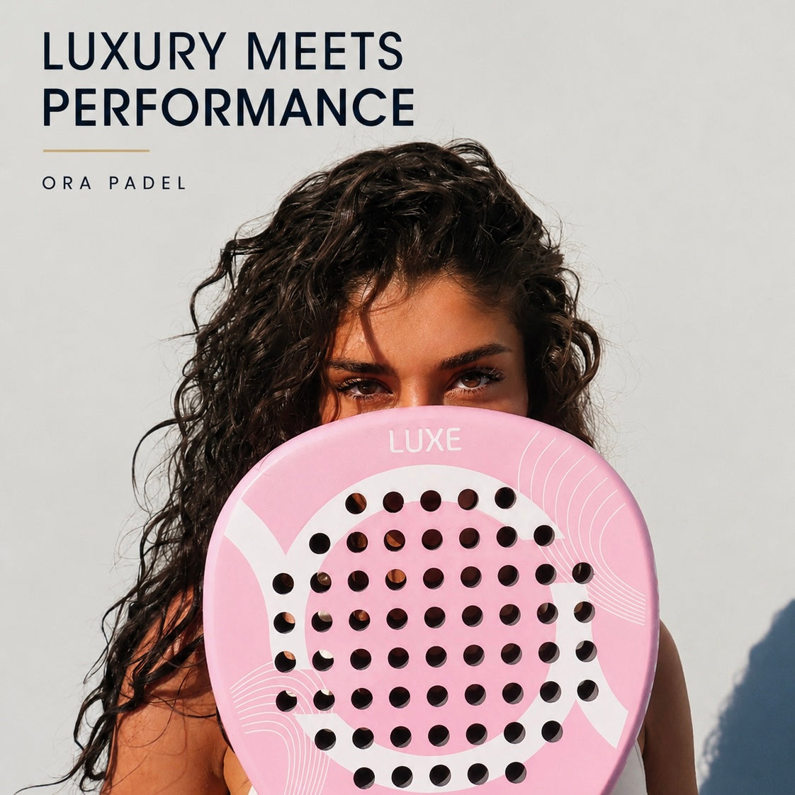 ORA Luxe Rose: Premium Carbon Padel Racket