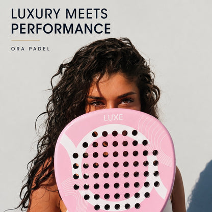 ORA Luxe Rose: Premium Carbon Padel Racket