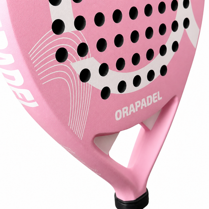 ORA Luxe Rose: Premium Carbon Padel Racket