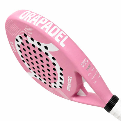 ORA Luxe Rose: Premium Carbon Padel Racket